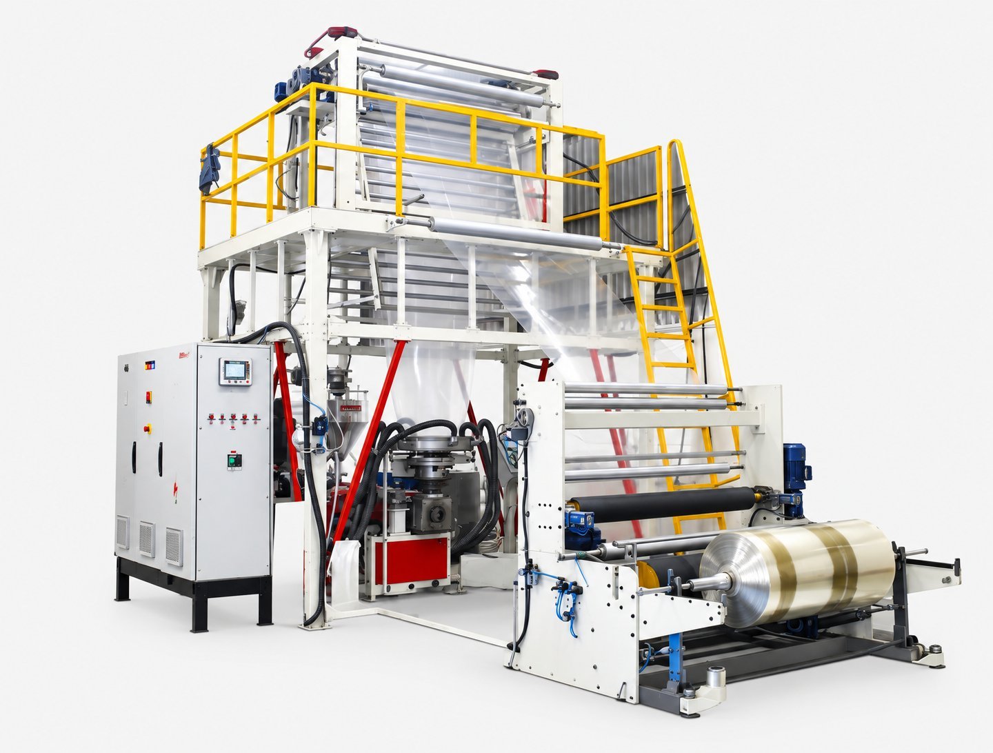 PVC Cling Film Extruder Machine